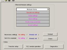 三菱以太网模块FX3U-ENET-L设置软件FX3U-ENET-L Configuration Tool 下载