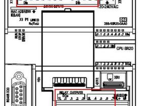 S7-200 SMART CPU和数字量模块接线图