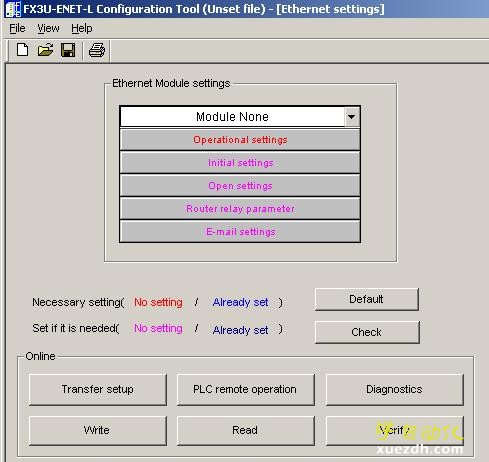 三菱以太网模块FX3U-ENET-L设置软件FX3U-ENET-L Configuration Tool 下载-图片1