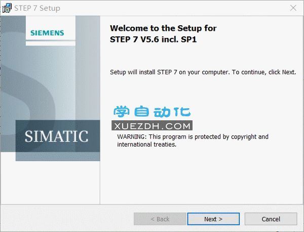 STEP7 V5.6 SP1英文版安装教程