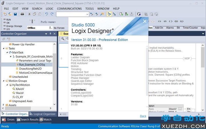 Studio 5000 Logix Designer V31