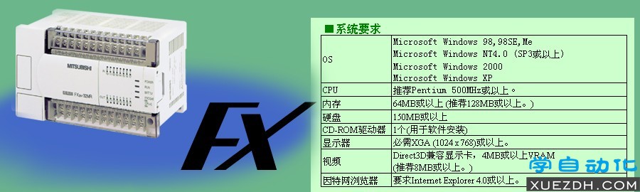 三菱FX PLC编程学习软件FX-TRN-BEG-C-图片4