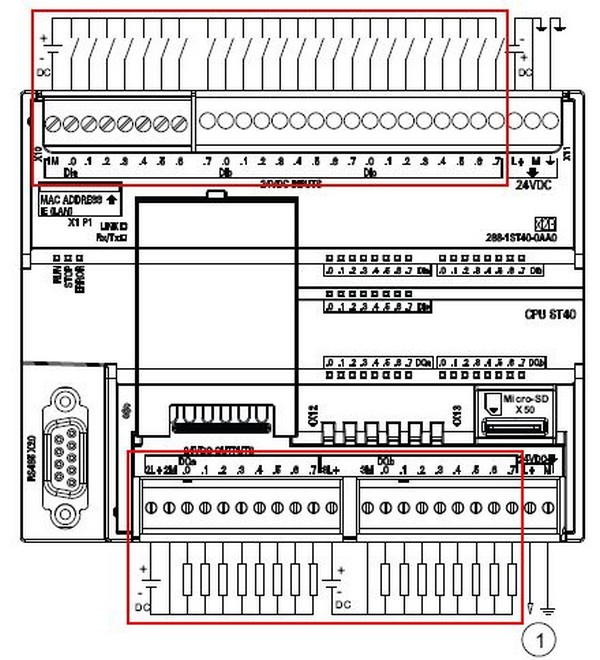 S7-200 SMART CPU和数字量模块接线图-图片8