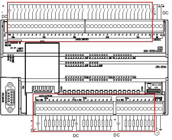 S7-200 SMART CPU和数字量模块接线图-图片11