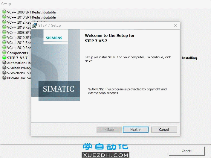西门子STEP7 V5.7 英文版软件下载
