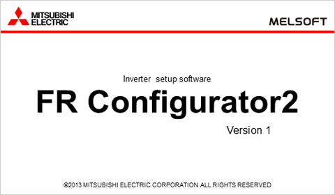 三菱FR-Configurator2 Ver 1.26C变频器设置软件-图片1