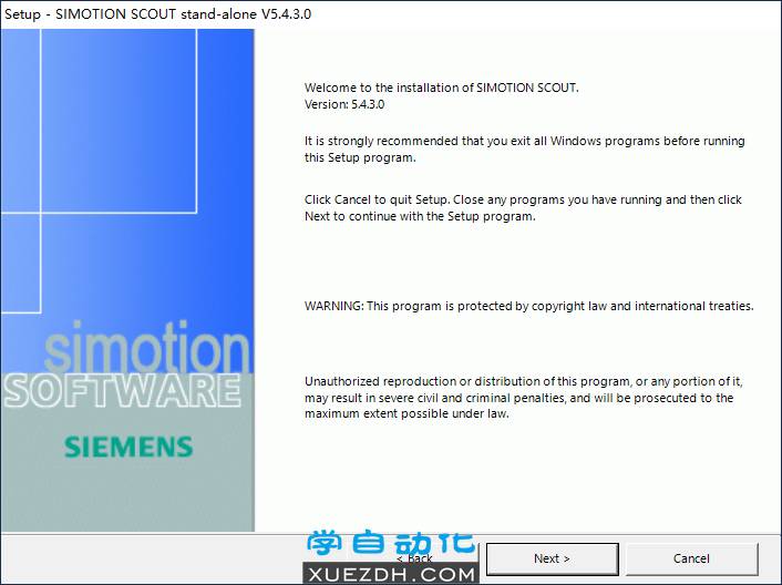 西门子SIMOTION SCOUT V5.4 SP3安装教程