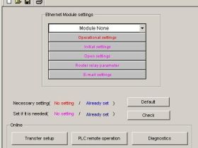 三菱以太网模块FX3U-ENET-L设置软件FX3U-ENET-L Configuration Tool 下载