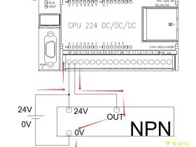 西门子PLC中NPN、PNP传感器的接线方式